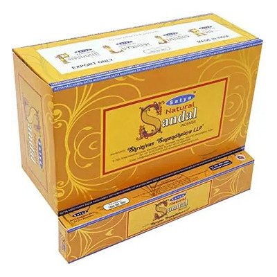 Sahumerios India Satya Sai Baba Sandalo Nag Champa Fragancia Sándalo | Meses sin interés
