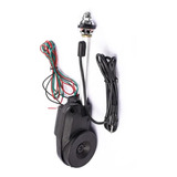 Antena Electrica Automatica Negro Plata Auto 12v Universal