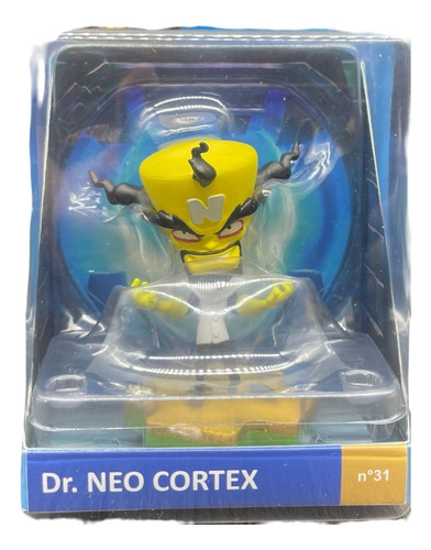 Figura Crash Bandicoot Dr Neo Cortex - Colección 10cm 