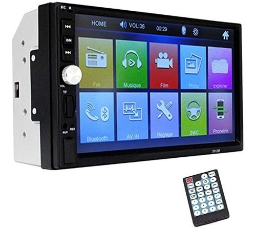 Pantalla Stereo Touch Bluetooth 7  Control Mirror Link Radio