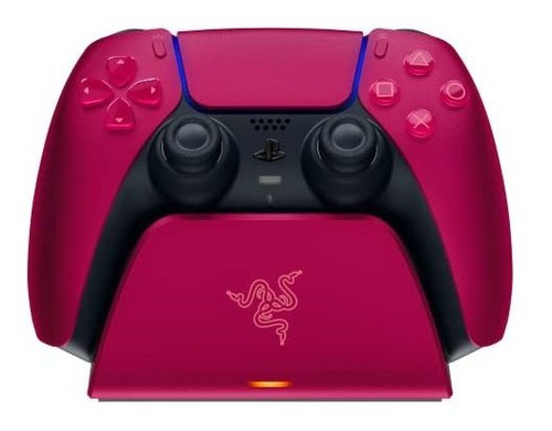 Dock Carga Rapida Para Dualsense Playstation 5 Razer Rojo
