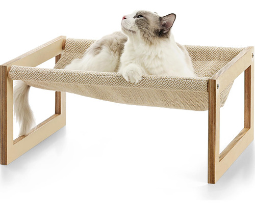 Cama Para Gatos Fukumaru New Moon, Hamaca Transpirable De Ma