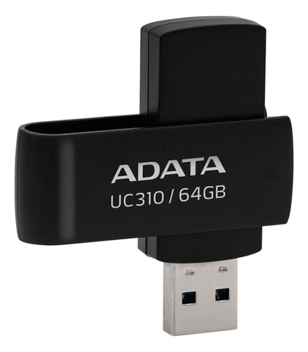 Pendrive Marca Adata 64gb Usb 3.2 Uc310 Negro Flash Drive