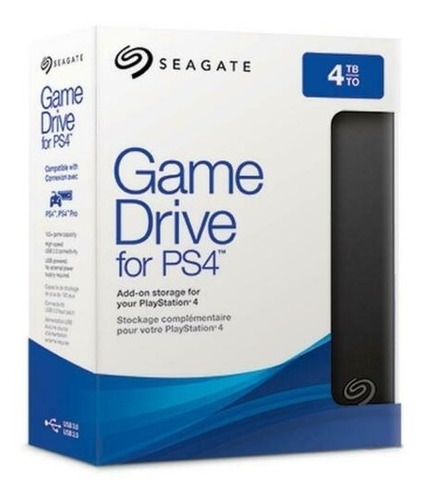 Hd Externo Seagate Game Drive For Ps4 Stgd4000400 4tb