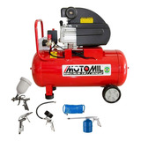 Motocompressor Motomil Mam 8,7pcm 50lt 2hp 220v + Kit Ace