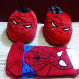 Pantuflas Hombre Araña Spiderman