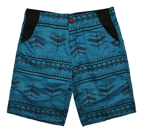 Calção Bermuda Tactel Masculina Estampada Tecido Grosso