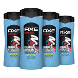Axe Body Wash Charge & Hydrate Sports Blast - Gel De Baño .