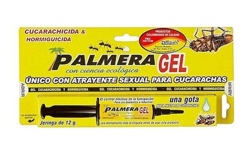 Gel Palmera Cucarachas - g a $1323