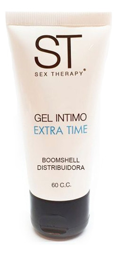 Gel Intimo Lubricante Masculino St Extra Time Hombre 60cc 