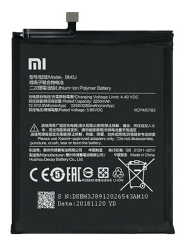 Bateria Bm3j Para Xiaomi Mi8 Lite