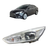 Farol Principal Esq Ford Focus Titanium Plus Sd 2018 Avaria