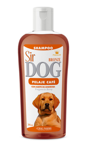 Shampoo Para Perro Sir Dog Pelaje Café/marrón