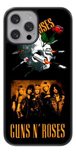 Funda Compatible Con Oppo De Guns And Rose #1