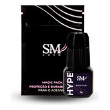 Cola Sm Hype 3ml Extensão Cílios Fio Premium Black Anvisa