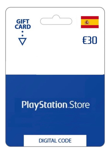 Tarjeta De Regalo Playstation Gift Card 30 Euros - España