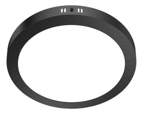 Panel Plafon Circular Macroled 24w Neutro Color Negro