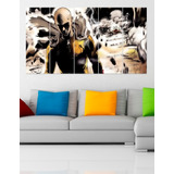 Cuadro Poliptico One Punch Man Saitama 120cm X 70cm Art