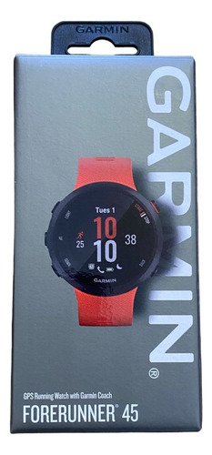 Reloj Garmin Smartwatch Forerunner 45 Rojo