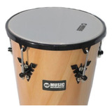 Timba Percussão Phx 35x10 Madeira Envernizada Pele Leitosa