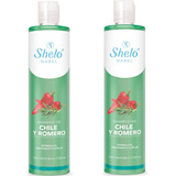 Pack Shampoo Chile Y Romero Estimula El Crecimiento Capilar