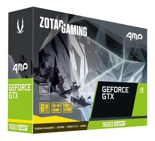 Placa De Vídeo Nvidia Zotac  Gaming Geforce Gtx 16 Series Gtx 1660 Super Zt-t16620f-10l 6gb