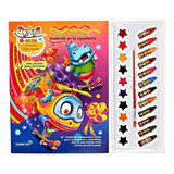 Kit Pintar Y Colorear Libro + Acuarelas+ Crayones Jugueteria