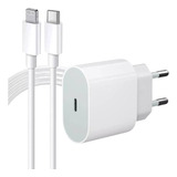 Cargador Carga Rápida 20w Compatible Con iPhone 8 X 11 12 13