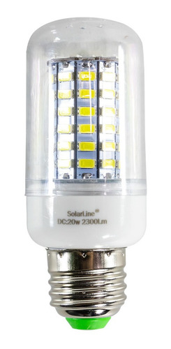 Lámpara Led E27 12v 24v Corriente Continua 2300lm Línea Corn