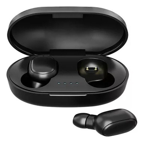 Auricular Bluetooth True Wireless A6s color Negro