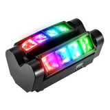 Mini Spider Luz Led Audioritmica, Dmx512 Rgbw Led-zz08