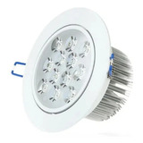 Kit 10 Spot Super Led Redondo 12w Embutir Sanca Branco Frio