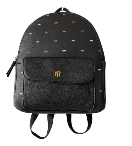 Bolsa Back Pack Tommy Hilfiger 69j8451-001 + Tarjetero 