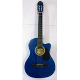 Guitarra Electroacustica Mccartney Cg851 Alta Gama Azul