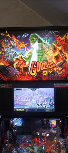 Pinball Godzilla Stern Máquina Como Nova 2022