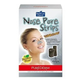 Purederm Nose Pore Strips - Tiras Nasales De Carbon X 6 U