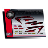 Calcos Honda Tornado - Red Line - Insignia Calcos