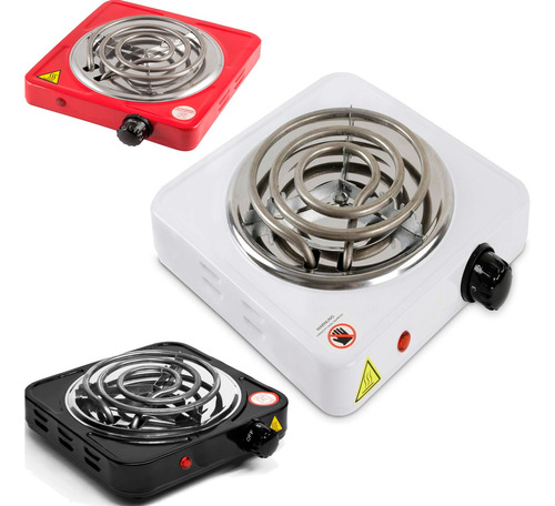 Fogão Cooktop Elétrica Fogareiro 1000w 1 Boca 127v Portátil