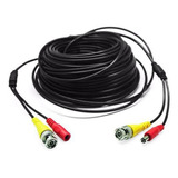 Cable Bnc Para Cámara Se De Seguridad 15mts Cctv De Calidad