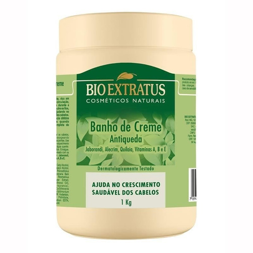 Banho De Creme Jaborandi Bio Extratus - 1 Litro