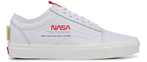 Vans Old Skool Nasa Space Voyager - True White - 7 Mx / 9 Us