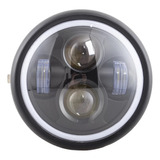 Faro Led Vintage Angel Eye Para Harley Cg125 Gn125 .