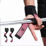 Par Straps Muñequera Gym Crossfit Pesas Correa De Soporte