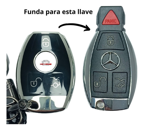 Funda Llave Mercedes Benz Tpu Premium