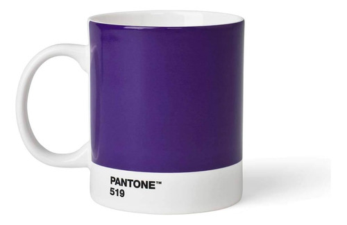 Pantone Porcelain Mugs 375 Ml, Porcelana, Violeta 519, 8,4 X