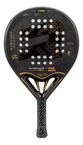 Paleta Padel Royal Padel America Master Pro Fiber + Regalo