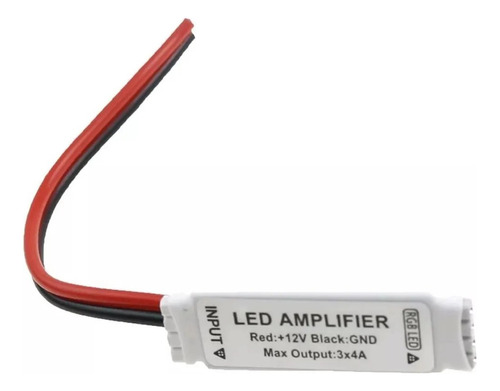 Mini Amplificador  Fita Led Rgb 4a