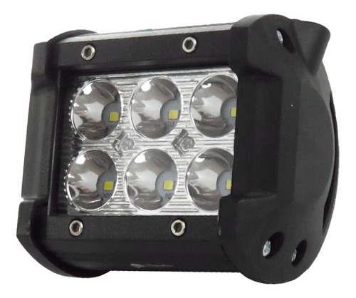 Faro Led Dually 4 Pulgadas Luz Blanca Fija Razer 4x4 Jeep