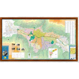 Mapa De Medellin 70 X 125 Lamina Plastificada