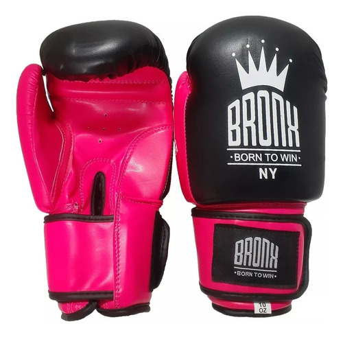 Guantes Boxeo Bronx Extreme Cuero Sintetico Kickboxing Cuota